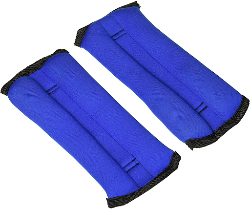 Ankle weights for rehabilitation exercises